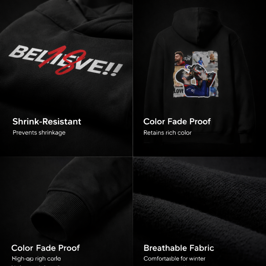 Belive 18 Unisex Hoodie