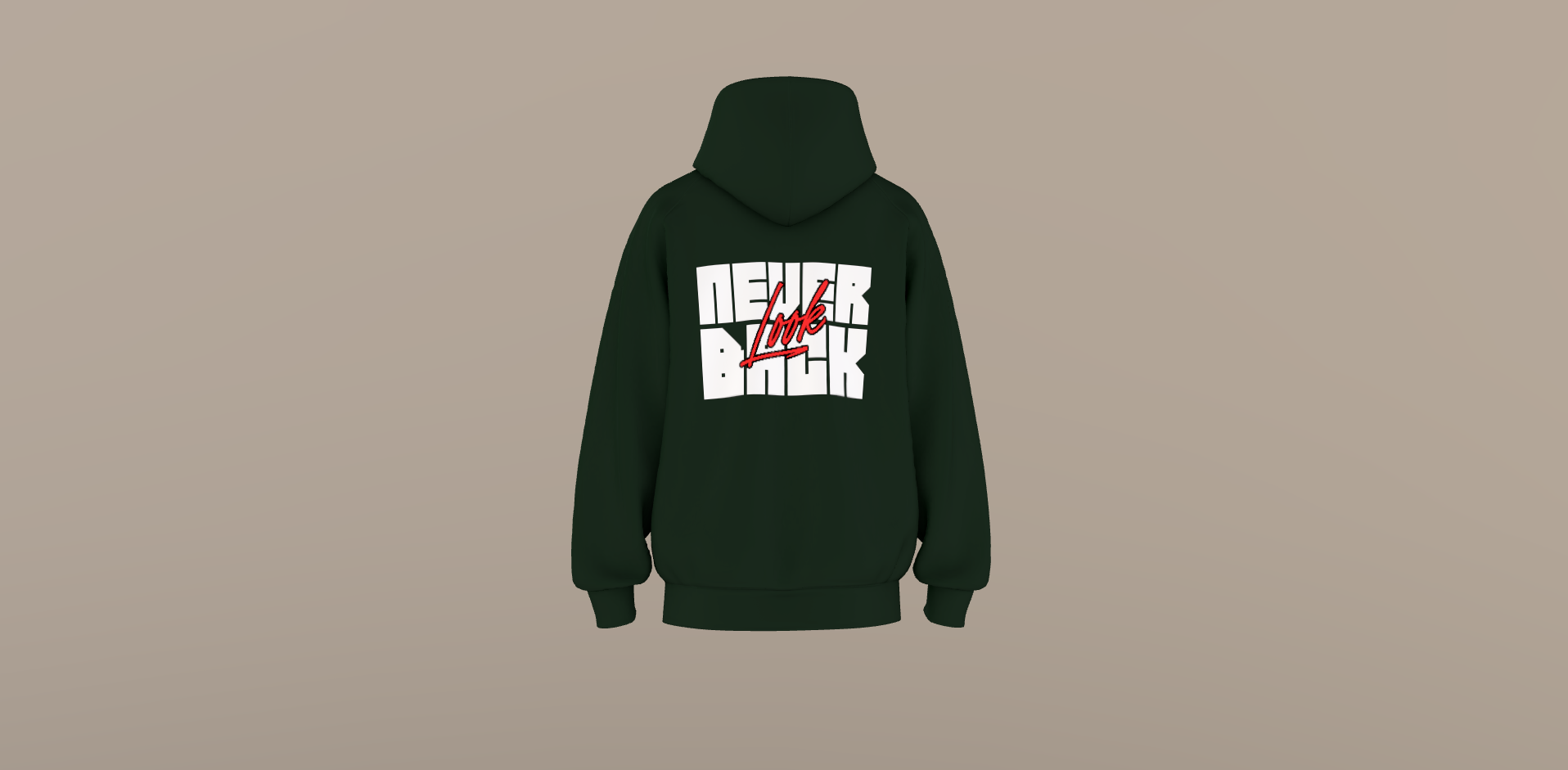 Never Look Back Unisex Hoodie
