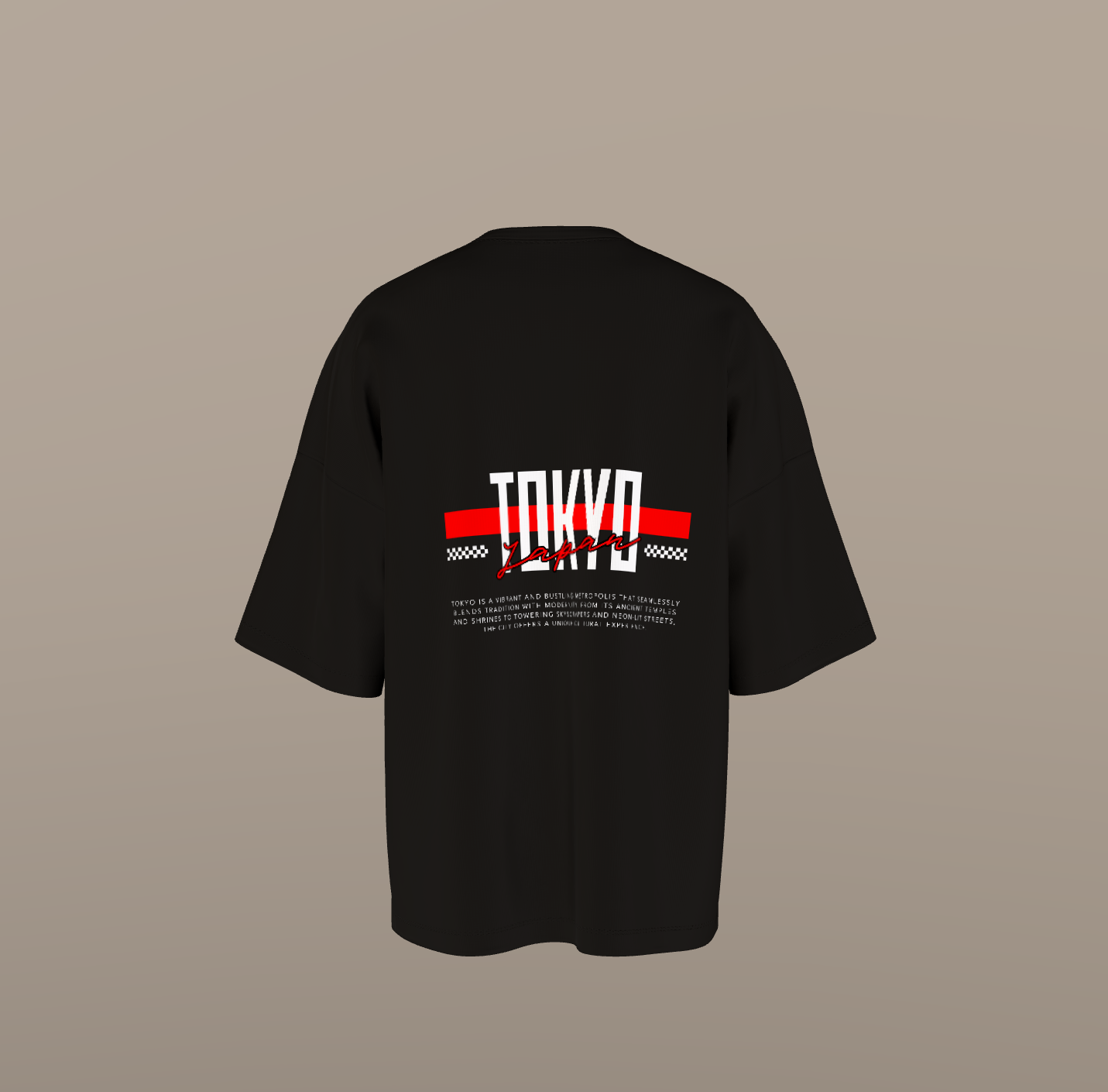 TOKYO Unisex Oversized Classic T-Shirt