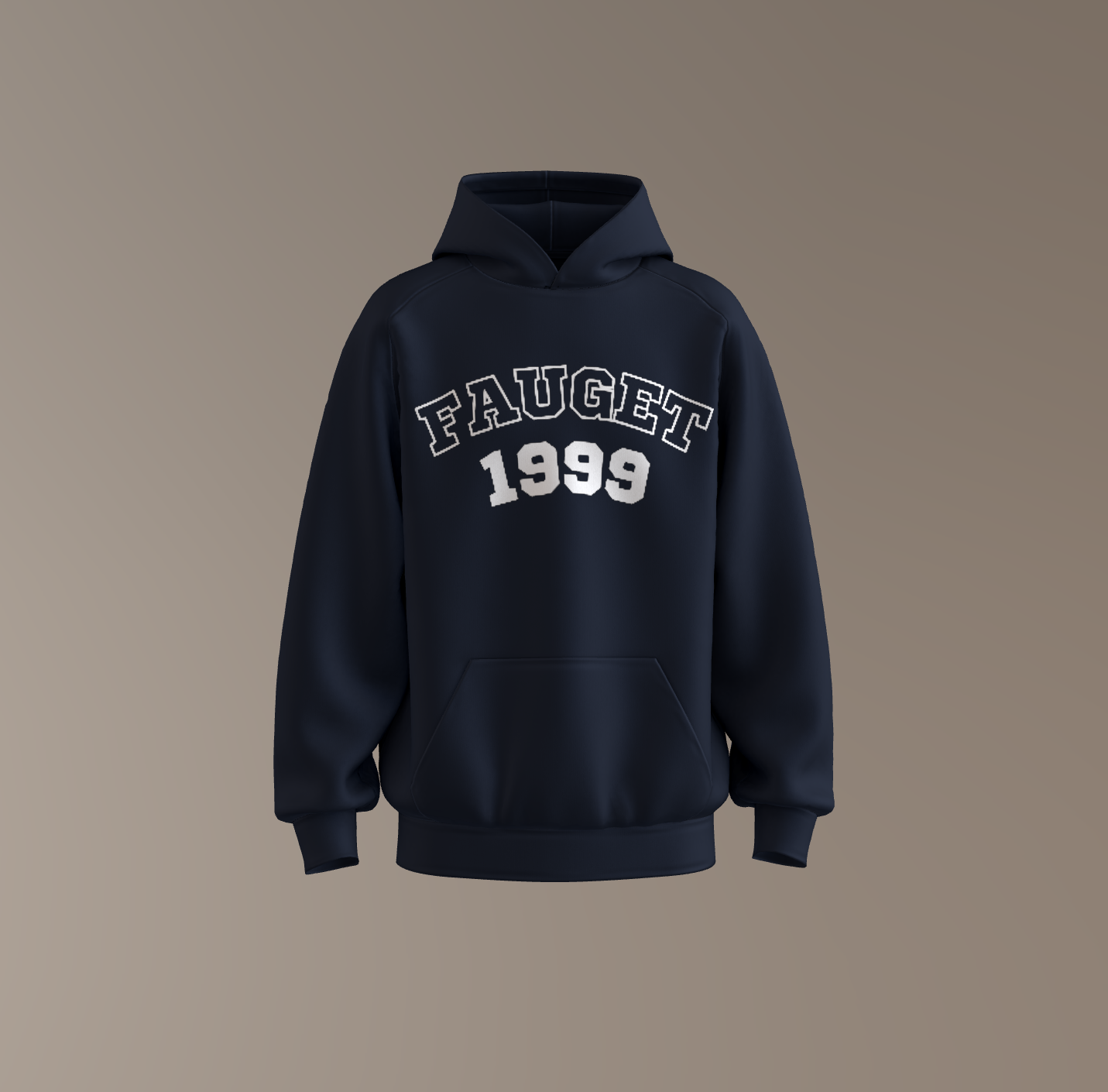 FAUGET 1999 Unisex Oversized Hoodie