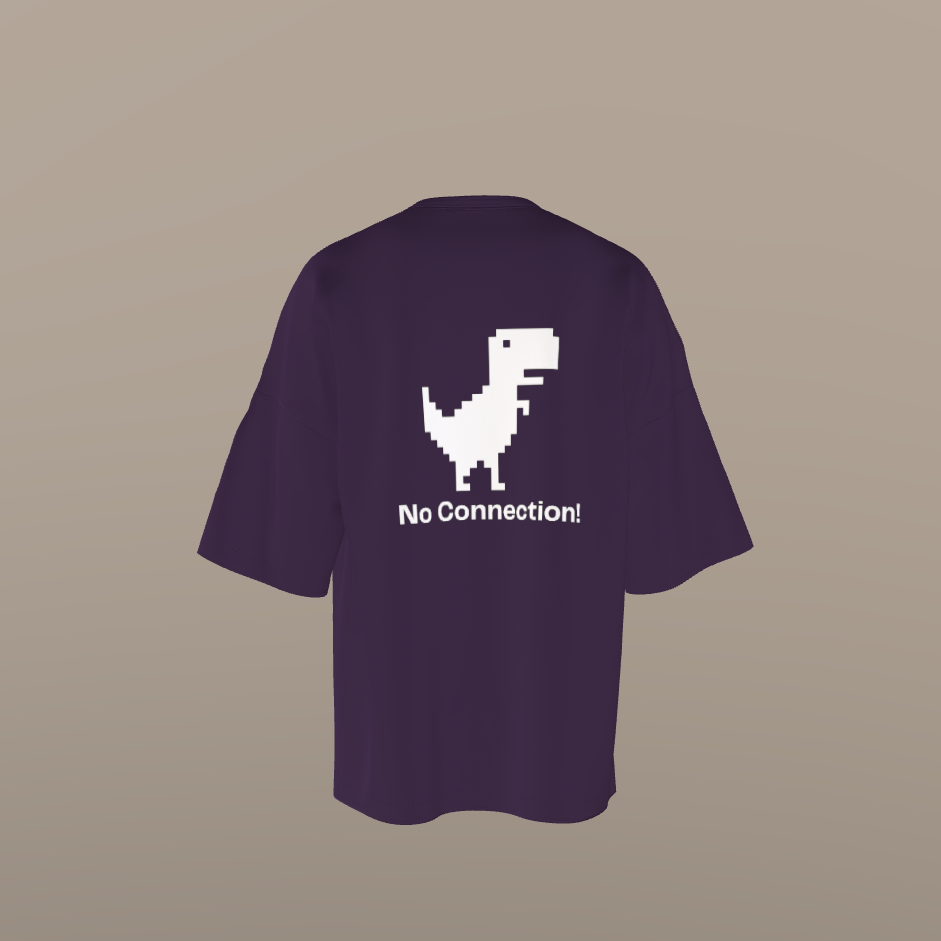 NO Connection Unisex Oversized Classic T-Shirt