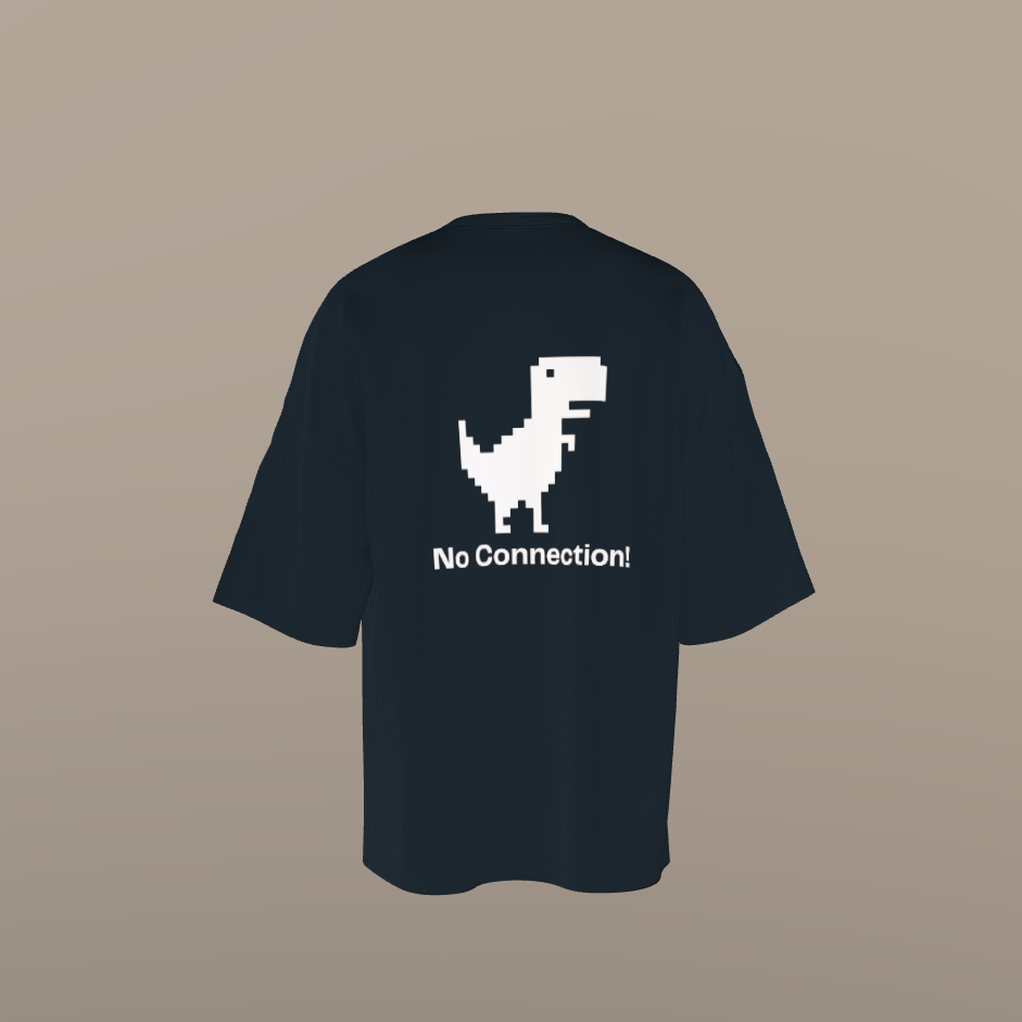NO Connection Unisex Oversized Classic T-Shirt