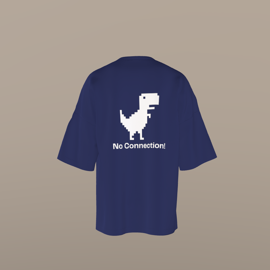 NO Connection Unisex Oversized Classic T-Shirt