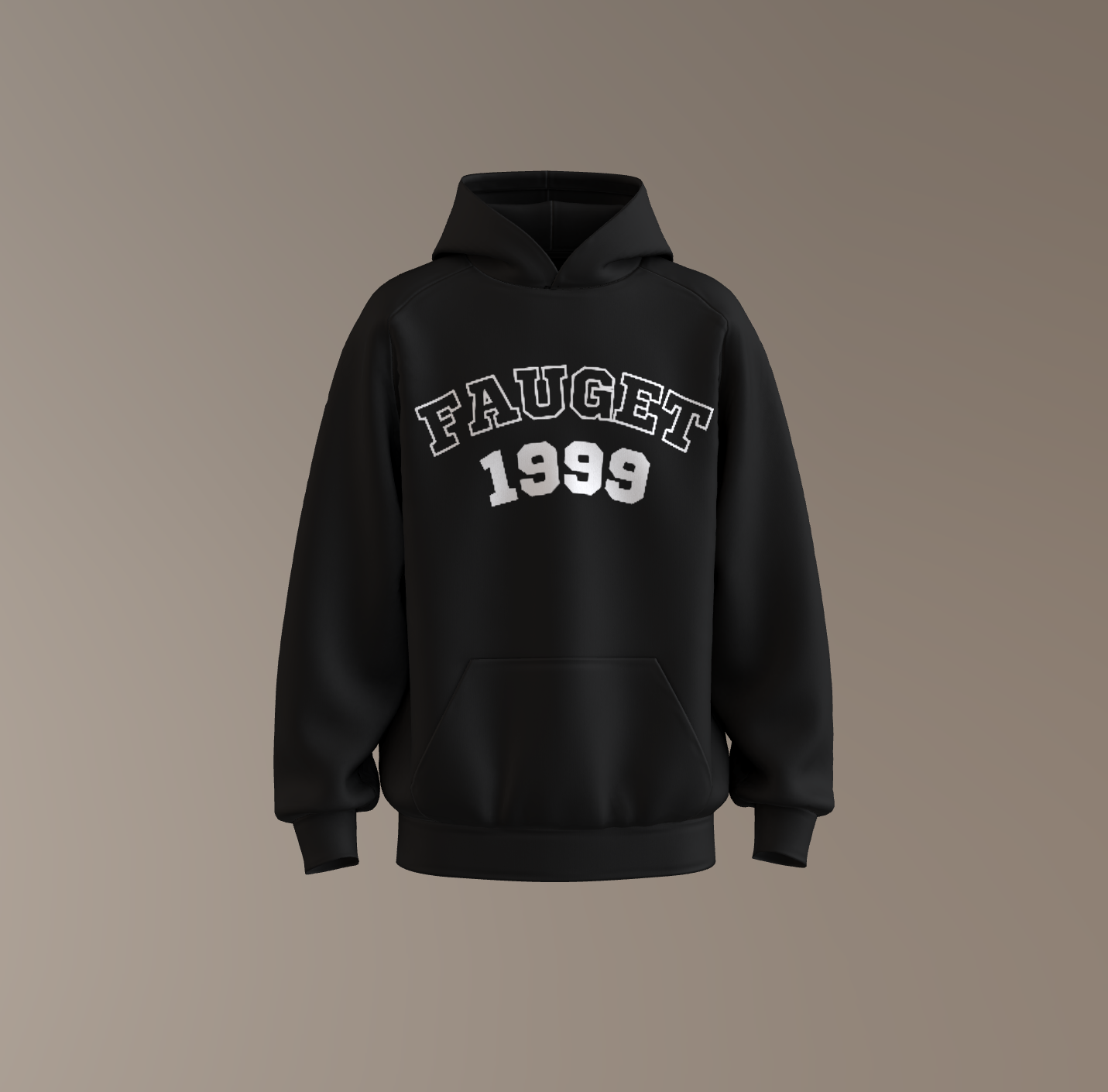 FAUGET 1999 Unisex Oversized Hoodie
