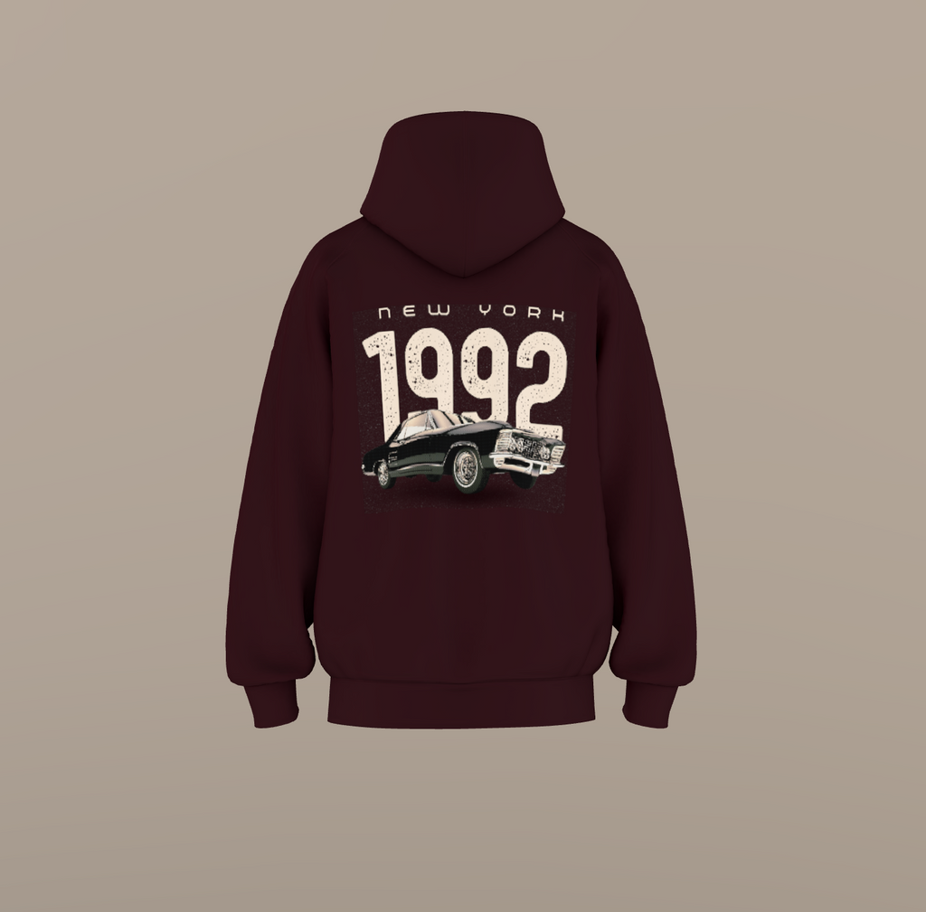 New York Back Printed Unisex Hoodie